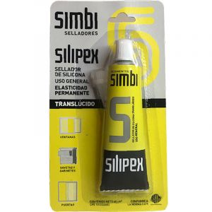 Silicon Sellador Transparente Silipex Simbi Ml Ferreter A Epa