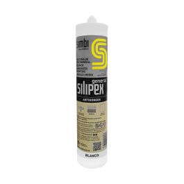 Silicón sellador uso general antihongos blanco SiliPex Graffiti 290 ml