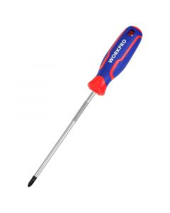 Desatornillador Phillips PH2 x 4" mango bimaterial punta imantada WorkPro