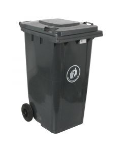Basurero para uso general polipropileno con tapa 180 litros Alfa Hogar
