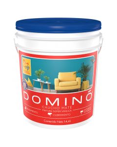 Pintura caucho Dominó azul cobalto mate clase B 1 gal