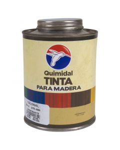 Tinta para madera colonial quimicolor - quimidal uso profesional 500cc