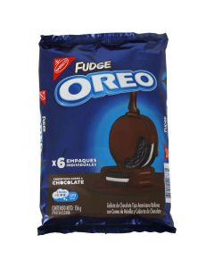 Galleta Oreo Fudge paquete 6 uds 156 g