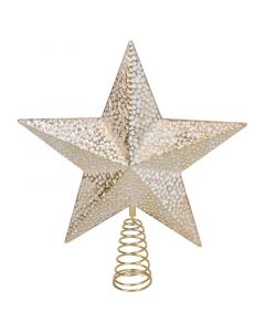 Estrella para árbol blanca 31 cm