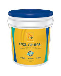 Pintura gris niebla mate VP Colonial clase C cuñete 4 gal