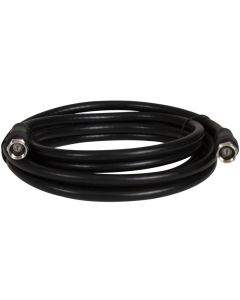 Cable coaxial negro 1.8 m