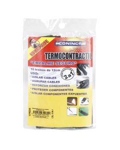 Termocontractil 12 mm ½" (6-2 AWG) 10 uds