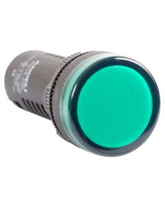 Luz indicadora led 220v verde andeli