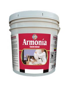 Pintura caucho Armonía súper blanco mate clase A 2 gal