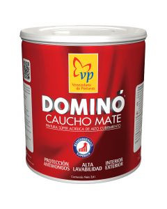 Pintura caucho Dominó turquesa mate clase B 1 gal