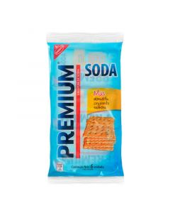 Soda premium 156g. 6 unidades