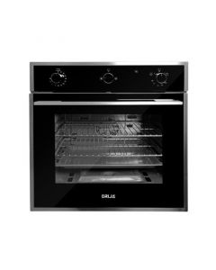 Horno empotrable europa 60 gas grill 23" 72 l negro