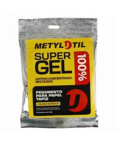 Pegamento para papel tapiz Super Gel Metylutil 100 g