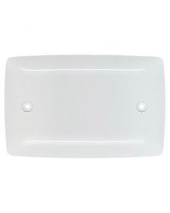 Tapa ciega rectangular PVC 2" x 4" Ferreinox