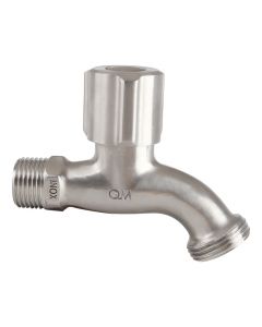 Llave chorro acero inoxidable 304 ½"