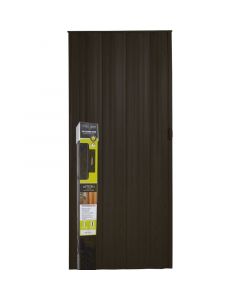 Puerta plegable wengué rígida 85 x 210 cm