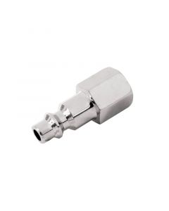 CONECTOR HEMBRA RÁPIDO DE ACERO CROMADO