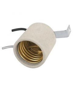 PORTALÁMPARAS PARA CANDIL E27 660 W 250 V SOPORTE ESCUADRA CON CABLES