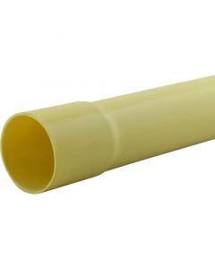 Tubo pvc sanitaria norma 110mm 3m. amarillo