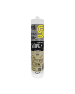 Silicón sellador uso general antihongos blanco SiliPex Graffiti 290 ml