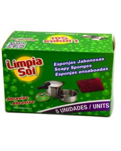 Esponja jabonosa 5 uds