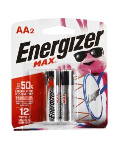 Pila alcalina AA Energizer 2 uds