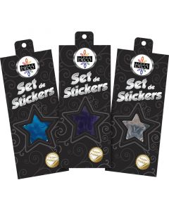 Sets de stickers premium estrellas
