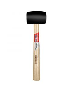 Mazo de hule negro 16 oz (450 g) WORKPRO