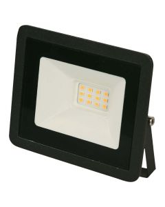 Reflector led exterior negro 10 W luz cálida General Lighting