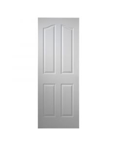 Puerta entamborada hdf carmel 210x90 cm 33 mm blanco