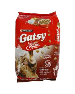 Alimento para gato Gatsy sabor carne con arroz y maíz 1 kg