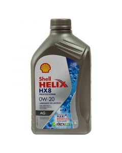 Lubricante sintético de motor shell helix hx8 pro ag 0w-20 1