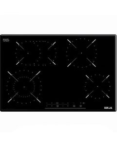 Estufa eléctrica de vitrocerámica 4 discos 5.5 x 77 x 52 cm drija