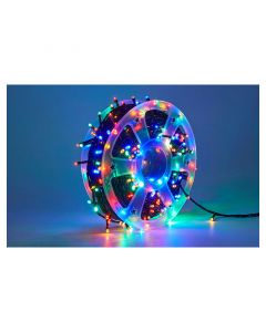 Luces navideñas led serie 100 leds 7 m luz multicolor