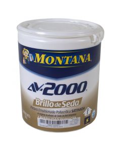 Pintura caucho AV-2000 blanco satinado 1 gal
