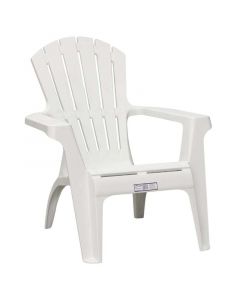 Silla Adirondak blanca