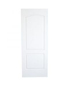 Puerta 2 paneles blanca de 80 x 210 cm