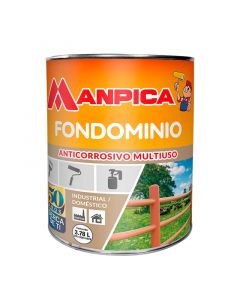 Fondo anticorrosivo minio Manpica 1 gal