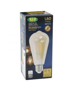 Bombillo led filamento st64 e27 4w 85 265v 2700k