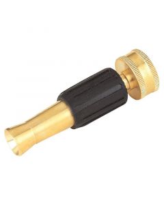 Pitón riego regulable latón 9,5 cm