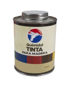 Tinta para madera nogal quimicolor - quimidal uso profesional 500cc