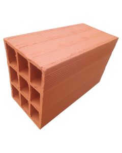 Bloque arcilla terracota 15 x 20 x 30 cm