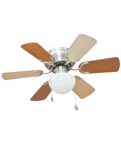 Ventilador de techo LED 42" CCT 3 aspas plegables dorado Designers