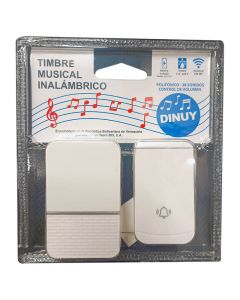 Timbre inalámbrico musical 110 V alcance 150 m