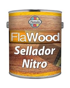 Sellador para madera concentrado transparente Flamuko Flawood 1 gal