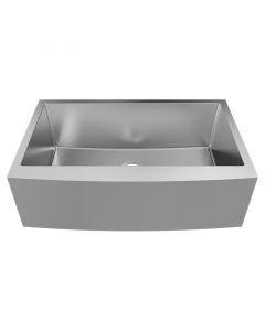 Fregadero acero inoxidable faldón 1 batea 83 x 53 cm Aqua Nuova Deluxe