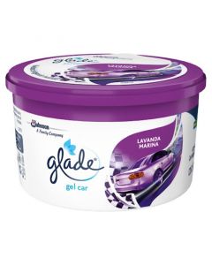 Ambientador para vehículos aroma marina en gel Glade