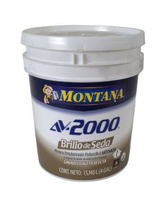 Pintura caucho AV-2000 blanco satinado 1 cuñete