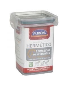 Conservador transparente con tapa cierre hermético 830 ml