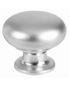 Tirador pomo esfera metalico con base 25mm